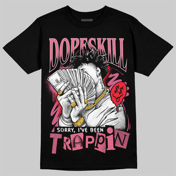 Diesel Pink S - Serendipity Pro-X1 Trainers DopeSkill T-Shirt Sorry I've Been Trappin Graphic Streetwear - Black