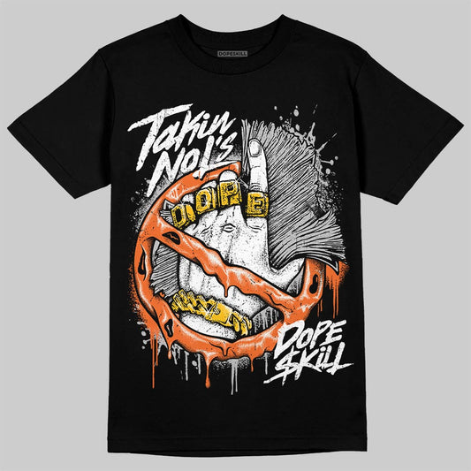 Jordan 1 Retro High OG Shattered Backboard (2025) DopeSkill T-Shirt Takin No L's Graphic Streetwear - black