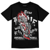 Jordan 12 “Red Taxi” DopeSkill T-Shirt True Love Will Kill You Graphic Streetwear - Black