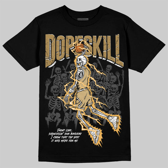 Jordan 6 “Pearl” DopeSkill T-Shirt Thunder Dunk Graphic Streetwear - Black