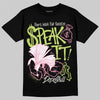 Chase B x Travis Scott x Jordan Jumpman Jack DopeSkill T-Shirt Speak It Graphic Streetwear - Black