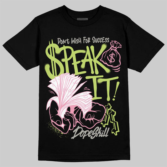 Chase B x Travis Scott x Jordan Jumpman Jack DopeSkill T-Shirt Speak It Graphic Streetwear - Black