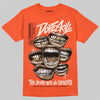 Jordan 1 Retro High OG Shattered Backboard (2025) DopeSkill T-Shirt The Mouth With No Droughts Graphic Streetwear - orange