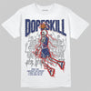 Jordan 11 “Rare Air” DopeSkill T-Shirt Thunder Dunk Graphic Streetwear - White 