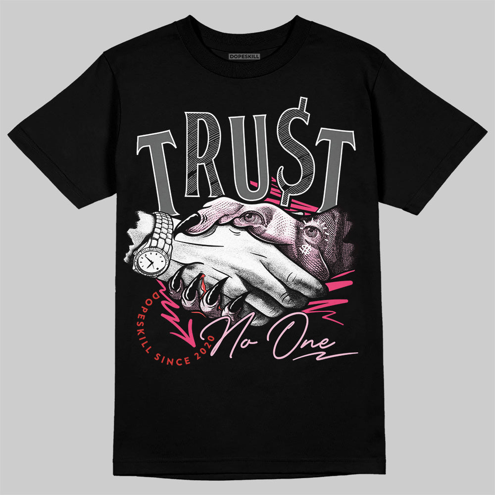 Jordan 3 “Wings” DopeSkill T-Shirt Trust No One Graphic Streetwear - Black