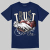 Jordan 11 “Rare Air” DopeSkill T-Shirt Trust No One Graphic Streetwear - Navy