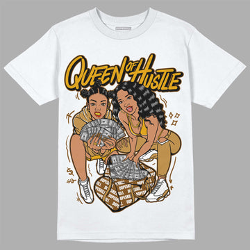 Jordan 13 Wheat 2023 DopeSkill T-Shirt Queen Of Hustle Graphic Streetwear - White