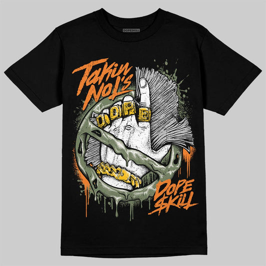 Jordan 4 Retro OG SP Undefeated (2025) DopeSkill T-Shirt Takin No L's Graphic Streetwear - black