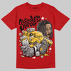 Jordan 14 Retro Ferrari (2025) DopeSkill T-Shirt Stressless Graphic Streetwear - Red
