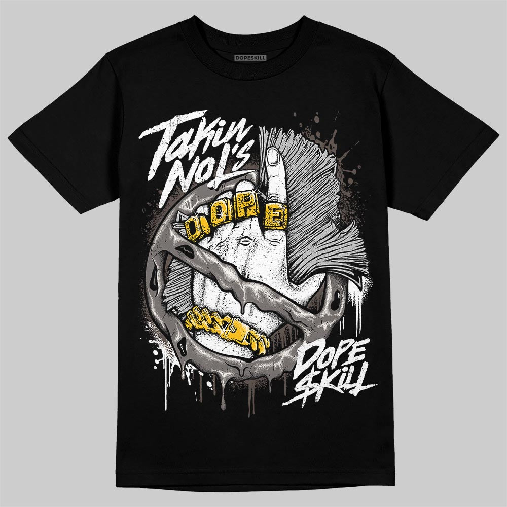 Jordan 4 Retro Cave Stone DopeSkill T-Shirt Takin No L's Graphic Streetwear - Black