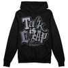 Jordan 14 Retro 'Stealth' DopeSkill Hoodie Sweatshirt Talk Is Chip Graphic Streetwear - Black