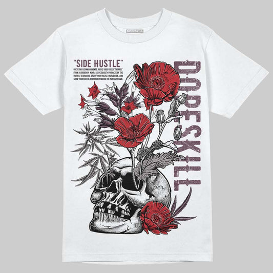 A Ma Maniére x Air Jordan 5 “Violet Ore” DopeSkill T-Shirt Side Hustle Graphic Streetwear - White