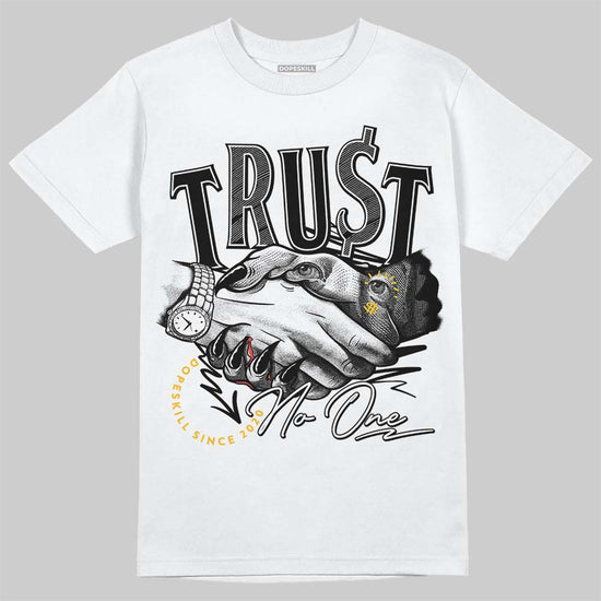 Air DT Max '96 Black White (2024) DopeSkill T-Shirt Trust No One Graphic Streetwear - White 