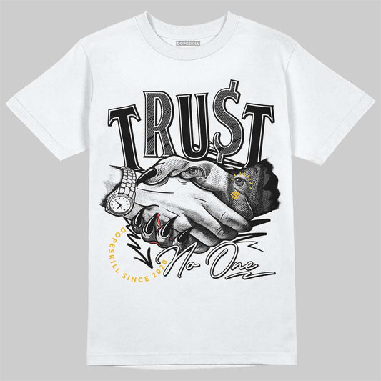 Air DT Max '96 Black White (2024) DopeSkill T-Shirt Trust No One Graphic Streetwear - White 