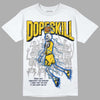 Dunk Low Vintage “Michigan” DopeSkill T-Shirt Thunder Dunk  Graphic Streetwear - White 