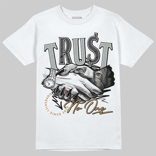 New Balance 1906R ‘White Gold’ DopeSkill T-Shirt Trust No One Graphic Streetwear - White