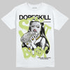 Jordan 5 “Luminous Green” DopeSkill T-Shirt Stay It Busy Graphic Streetwear - White