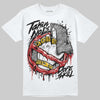 Nigel Sylvester x Jordan 1 Low OG “Nitro” DopeSkill T-Shirt Takin No L's Graphic Streetwear - White