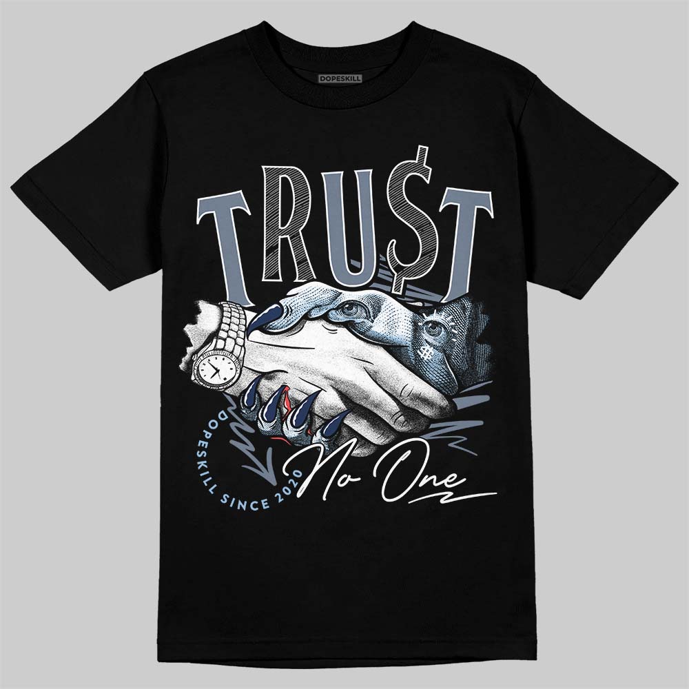 New Balance 9060 Arctic Grey DopeSkill T-Shirt Trust No One Graphic Streetwear - Black