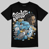 Jordan 4 Denim “Worn Blue” DopeSkill T-Shirt Stressless Graphic Streetwear - Black
