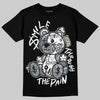 Jordan 11 Low CNY “Year of the Snake” DopeSkill T-Shirt Smile Through The Pain Graphic Streetwear - black