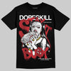 Jordan 1 High OG “Ruby” DopeSkill T-Shirt Stay It Busy Graphic Streetwear - Black