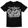 Jordan 3 “Off Noir” DopeSkill T-Shirt Queen Graphic Streetwear - Black