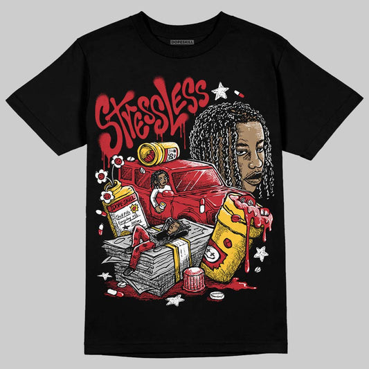 Jordan 14 Retro Ferrari (2025) DopeSkill T-Shirt Stressless Graphic Streetwear - Black