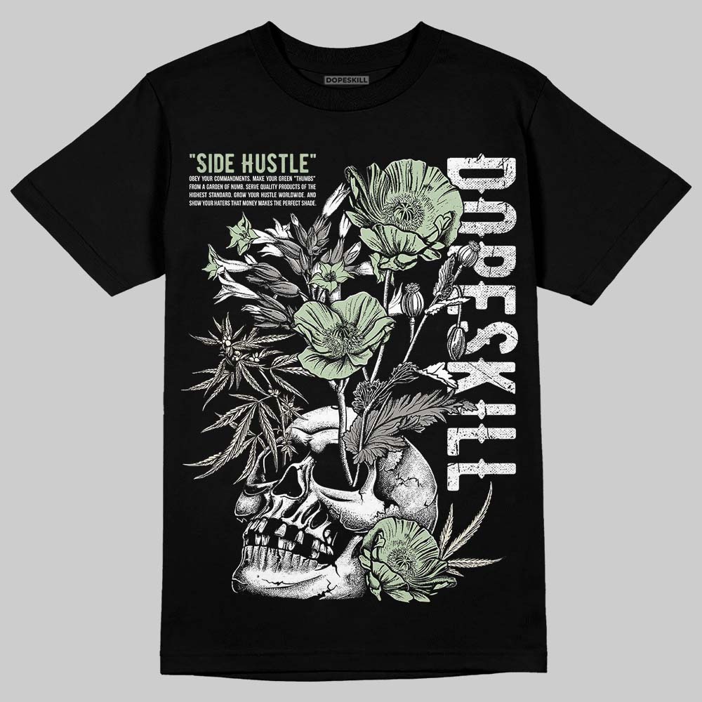 Jordan 4 WMNS “Seafoam” (2025) DopeSkill T-Shirt Side Hustle Graphic Streetwear - Black