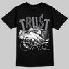 Lanvin Curb Sneakers White Anthracite DopeSkill T-Shirt Trust No One Graphic Streetwear - Black