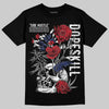 Jordan 1 High OG Rare Air "Deep Royal Blue" DopeSkill T-Shirt Side Hustle Graphic Streetwear - Black