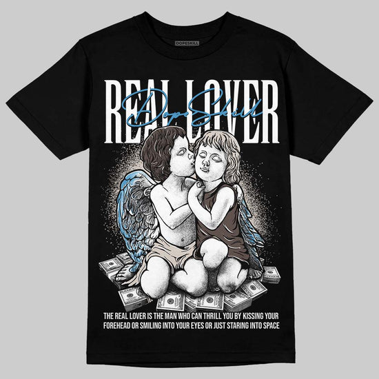 Adidas Samba OG White Black Clear Granite DopeSkill T-Shirt Real Lover Graphic Streetwear - Black