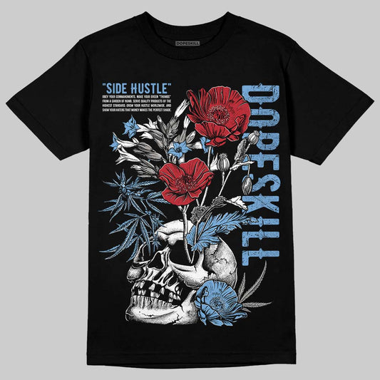 Jordan 12 Retro 'Melo' DopeSkill T-Shirt Side Hustle Graphic Streetwear - Black