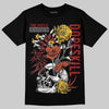 Nigel Sylvester x Air Jordan 4 ‘Brick by Brick’ DopeSkill T-Shirt Side Hustle Graphic Streetwear - Black