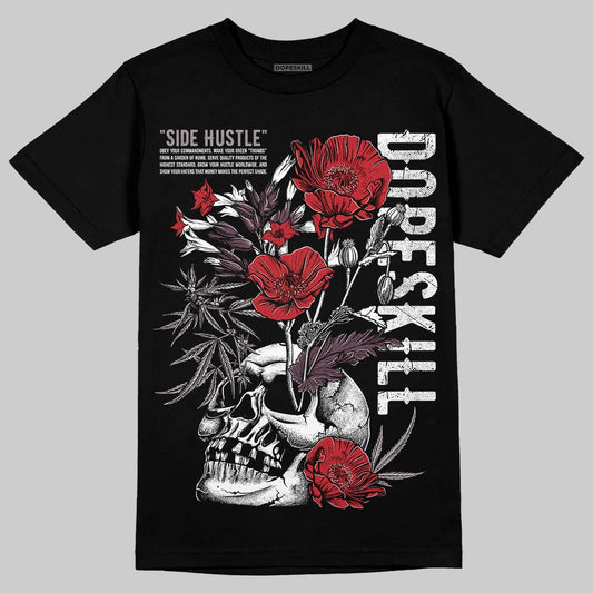 A Ma Maniére x Air Jordan 5 “Violet Ore” DopeSkill T-Shirt Side Hustle Graphic Streetwear - Black