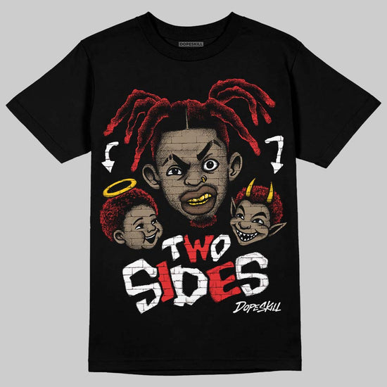 Jordan 13 Retro OG Chicago (2026) DopeSkill T-Shirt Two Sides Graphic Streetwear - black