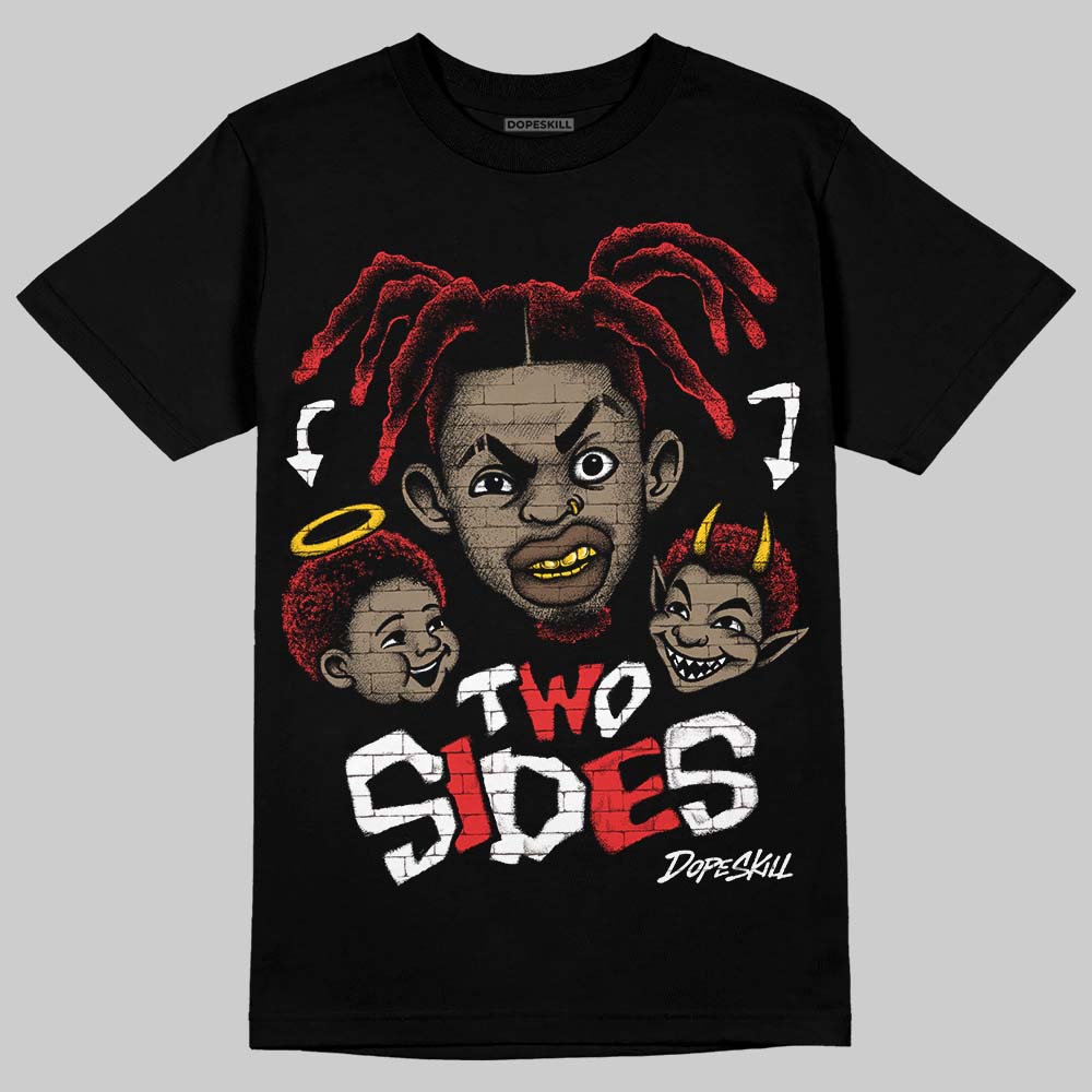 Jordan 13 Retro OG Chicago (2026) DopeSkill T-Shirt Two Sides Graphic Streetwear - black