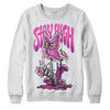 Jordan 4 GS “Hyper Violet” DopeSkill Sweatshirt Stay High Graphic Streetwear - White