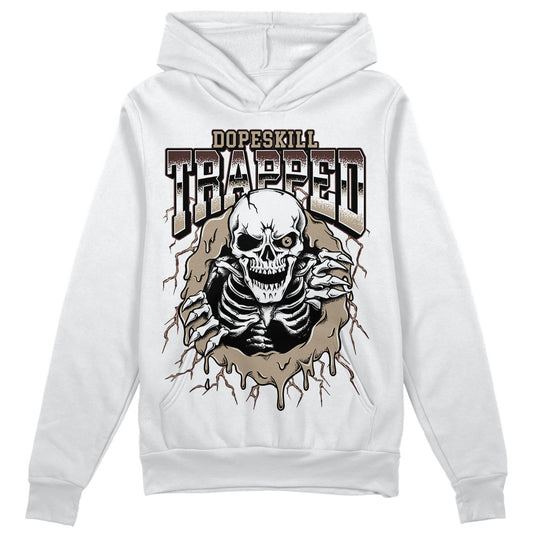 Jordan 1 High OG “Latte” DopeSkill Hoodie Sweatshirt Trapped Halloween Graphic Streetwear - White