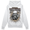 Jordan 1 High OG “Latte” DopeSkill Hoodie Sweatshirt Trapped Halloween Graphic Streetwear - White