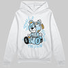 Vans Knu Stack Vintage Satin Dream Blue DopeSkill Hoodie Sweatshirt Smile Through The Pain Graphic Streetwear - White