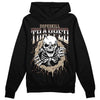 Jordan 1 High OG “Latte” DopeSkill Hoodie Sweatshirt Trapped Halloween Graphic Streetwear - Black