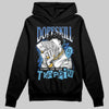 Jordan 12 “Blueberry” DopeSkill Hoodie Sweatshirt Sorry I've Been Trappin Graphic Streetwear - Black