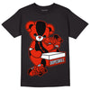 Jordan 6 Retro Toro Bravo DopeSkill T-Shirt Sneakerhead BEAR Graphic Streetwear - Black