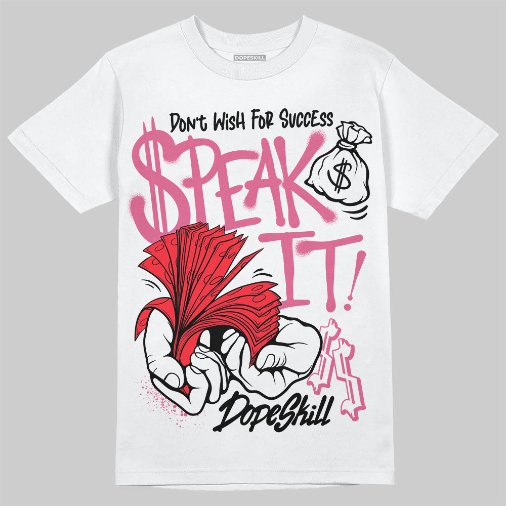 Diesel Pink S - Serendipity Pro-X1 Trainers DopeSkill T-Shirt Speak It Graphic Streetwear - White