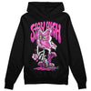 Jordan 4 GS “Hyper Violet” DopeSkill Hoodie Sweatshirt Stay High Graphic Streetwear - Black