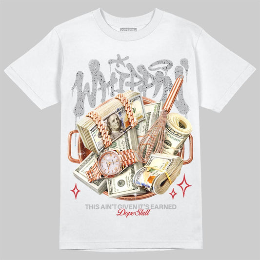 Jordan 4 OG “White Cement” DopeSkill T-Shirt Whippin Graphic Streetwear - White 