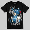 Jordan 3 Retro OG Rare Air DopeSkill T-Shirt Smile Through The Pain Graphic Streetwear - Black