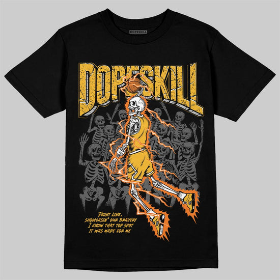 Jordan 5 'Tokyo' DopeSkill T-Shirt Thunder Dunk Graphic Streetwear - Black