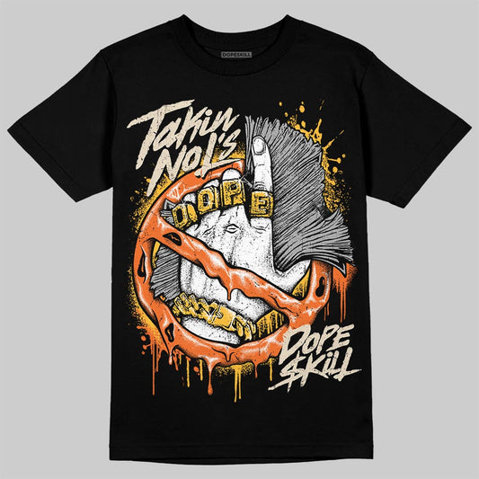 Jordan 3 “Starfish” DopeSkill T-Shirt Takin No L's Graphic Streetwear - Black